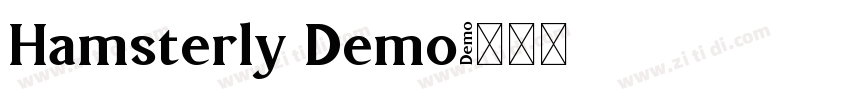 Hamsterly Demo字体转换